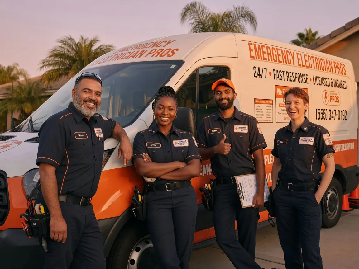 Emergency Electrician company in Vallecito, CA
